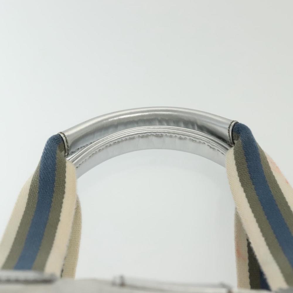 GUCCI GG Canvas Tote Bag Silver 131231 Auth BA4967 - Picture 8 of 16